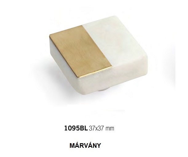 Fehér márvány fogantyú Mármol Marble 1095BL